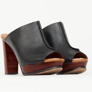 See By Chloe Leather Mule Heel